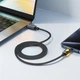 Кабель ACEFAST USB-C to USB-C fantasy color series braided Charging data cable C21-03 |1.2m, 60W/3A| Black - зображення 9