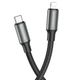 Кабель USB Borofone BX82 Extra Durable 20W PD Type C to Lightning 3A 1m Черный - изображение 2