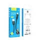 Кабель для зарядки Hoco X89 Wind передачи данных USB to Type-C 1m 3A Black - изображение 1