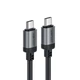 Кабель ACEFAST USB-C до USB-C алюмінієвий alloy charging data cable C20-03 |1.2m, 60W/3A| - зображення 3