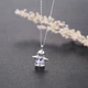 Серебряный кулон Сваровски (74416) - изображение 3