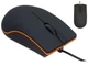 USB Мышь оптическая для компьютера 3 кнопки длина кабеля 1 м черный корпус пластик soft touch Lenovo M20 - изображение 4