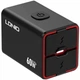 Авто мото інвертор 60W 1USB 1USB-C 12-24V алюмінієвий чорний LDNIO C108 для заряджання гаджетів - зображення 1