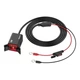 Авто мото інвертор 60W 1USB 1USB-C 12-24V алюмінієвий чорний LDNIO C108 для заряджання гаджетів - зображення 6