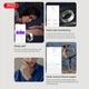 Смарт-кольцо XO Smart Ring RS01 размер 10 черный титановые сплавы измерение пульса уровня кислорода шагомер - изображение 8