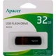 USB флешка 32GB Apacer AH333 Чорний ABS пластик для зберігання даних USB 2.0 - зображення 2