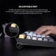 Ігрова клавіатура Fantech ATOM96 MK890V2 MIZU Red Switch USB RGB компактна 96 клавіш синя ABS пластик - зображення 7