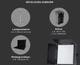 LED панель 35 см 45 Вт DC черная для фото и видео Light VP900 - изображение 6