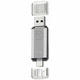 USB флешка T&G 64GB USB Type C срібло для зберігання даних та перенесення інформації - зображення 1
