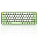Беспроводной комплект клавиатура и мышь Fantech Go WK896 зеленый 65 клавиш USB адаптер 2.4GHz Bluetooth ABS пластик - изображение 4