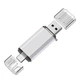 USB флешка T&G 64GB USB Type C срібло для зберігання даних та перенесення інформації - зображення 5