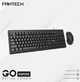 Клавиатура и мышь Fantech KM103 USB черный 104 клавиши мембранные для работы и учёбы - изображение 6