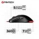 Игровая USB мышь Fantech VX9 Kanata 6 кнопок LED подсветка 400-3600DPI черный пластик - изображение 5