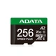 Карта пам'яті microSDXC (UHS-1 U3) A-DATA SPEED PLUS 256Gb Class 10 V30 A2 (R-180Mb/s W160Mb/s) (adapter SD) (UD256GUI3V30A2SP-RA1) - изображение 3