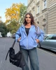 Жіноча вітровка 54\56 Блакитна - изображение 4