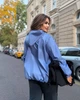 Жіноча вітровка 54\56 Блакитна - изображение 5