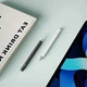 Универсальный стилус XO ST-09 для планшета и смартфона 13 см с магнитным колпачком для рисования и заметок Белый - изображение 2