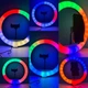 Кільцева LED лампа 26 см RGB з пультом управління та USB живленням для блогерів та візажистів LJJ-26 - зображення 2