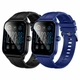 Смарт годинник Hoco Y27 230mAh Bluetooth 5 IPX4 1.95" синій для спорту та повсякденного використання - зображення 2