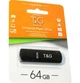 USB флешка T&G 64GB USB 2.0 чорний пластик для зберігання даних модель Classic 011 - зображення 6