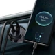 Автомобільний зарядний пристрій 120Вт 3 USB Type-C 12-24В алюмінієвий сплав Baseus Share Together Сірий - зображення 5