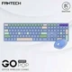 Бездротовий комплект клавіатура та миша Fantech Go WK895 Silent Click 110 кнопок USB бежевий - зображення 6