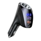 Авто зарядное устройство 88.5Вт 3USB Type-C черный Remax RCC339 с LED дисплеем для быстрой зарядки - изображение 3