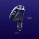 Авто зарядное устройство 88.5Вт 3USB Type-C черный Remax RCC339 с LED дисплеем для быстрой зарядки - изображение 5