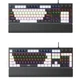 Клавиатура и мышь механические USB LED подсветка 104 клавиши ABS пластик для работы и гейминга XO KB-06 белый микс - изображение 8