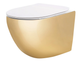 Подвесной унитаз REA CARLO MINI TORNADO NFQ GOLD WHITE - изображение 1