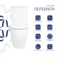 Унитаз напольный Qtap Evia Ultra Quiet 630×350×795 мм с сиденьем Soft-close, White QTEVI27W49258 - изображение 3