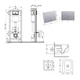 Готовое решение Qtap для ванной комнаты: подвесной унитаз Gemini Ultra Quiet 485×340×350 + комплект инсталляции Nest 4 в 1 - изображение 2