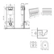 Готовое решение Qtap для ванной комнаты: подвесной унитаз Taurus Ultra Quiet 515×360×350 + комплект инсталляции Nest 4 в 1 - изображение 2