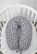 Подушка для годування Baby Veres"Smiling grey" (165*70) - зображення 5