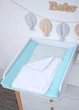 Сповивальный матрас Baby Veres (50*70) "Велюр Mint" - изображение 2