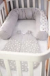 Подушка для годування Baby Veres "Comfort Long stars white-gray" 170*52 - зображення 5