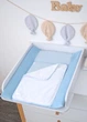 Сповивальный матрас Baby Veres (50*70) "Велюр Medium blue" - изображение 2