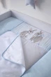 Cповивальний матрац Baby Veres (72*80) "Summer Bunny blue NEW" - зображення 3
