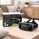 Очки виртуальной реальности VR Shinecon для смартфона 3.5–7.2", виртуальная гарнитура с регулировкой фокуса, 3D шлем для игр и видео с совместимостью Android/iOS и поддержкой Bluetooth, OVR-026-Black - изображение 2