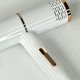 Профессиональный фен для укладки с ионизацией DRY HAIR EFFICIENTLY, универсальный фен для волос с 3 режимами работы и защитой от перегрева, компактный и мощный фен для сушки и укладки, белый, DHE-026-White - изображение 13