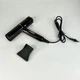 Профессиональный фен для укладки с ионизацией DRY HAIR EFFICIENTLY, универсальный фен для волос с 3 режимами работы и защитой от перегрева, компактный и мощный фен с насадкой для сушки и укладки, черный, DHE-026-Black - изображение 15
