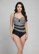 Купальник слитный Fuba 26112210 черный 56 (4XL) грудь 5E бедра 121-125 см - изображение 1