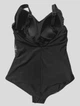 Купальник слитный (спереди юбка) Fuba 8216179 черный 56 (4XL) грудь 3C-4D-5E бедра 121-125 см - изображение 4