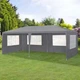 Cадовий павільйон-намет ModernHome by Multistore MultiGarden PAW 3X6 GRAY - зображення 3