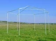 Cадовий павільйон-намет ModernHome by Multistore MultiGarden PAW 2X2X2 NET GREEN - зображення 2