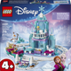 Zestaw klocków LEGO Disney Princess Lodowy zamek Elzy i śnieżna przejażdżka 216 elementów (43281) - obraz 1