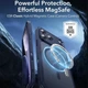 Чехол ESR Classic Hybrid Magnetic Case (Camera Control) Frosted Blue для iPhone 17 Pro Max (1A86500401) - изображение 2