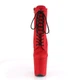 Черевики-стріпи трійки Pleaser FLAM1020FS/RFS/M для pole dance 39 Червоні - зображення 3