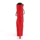 Черевики-стріпи трійки Pleaser FLAM1020FS/RFS/M для pole dance 39 Червоні - зображення 4