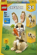Zestaw klocków LEGO Creator 3 w 1 Uroczy króliczek 326 elementów (31162) - obraz 1